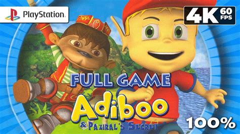 Adiboo & Paziral's Secret [PS1] Gameplay Walkthrough FULL .
